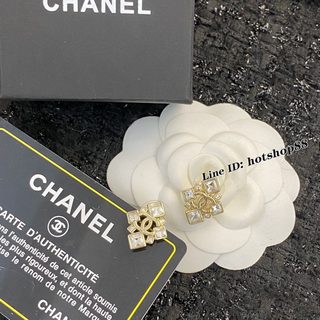 Chanel專櫃新款飾品耳圈 香奈兒耳釘熱銷款耳環 zgb2537